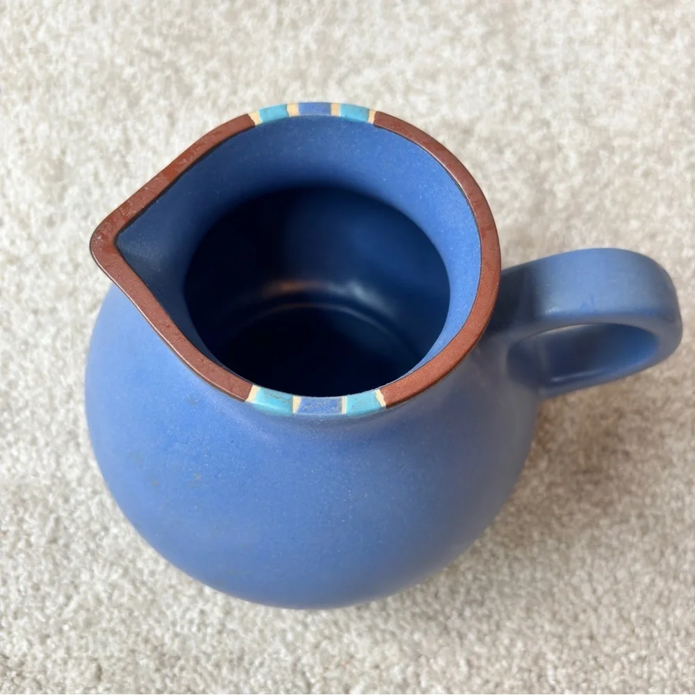 Dansk Mesa Sky Blue Ceramic Pitcher KW Portugal